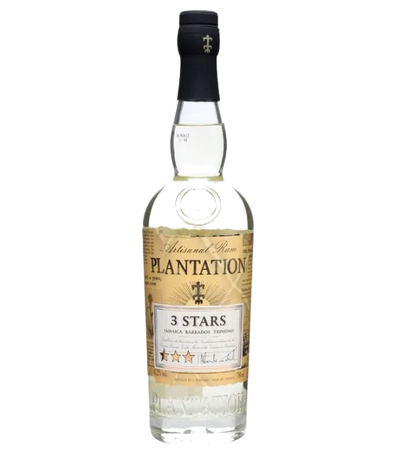 Plantation 3 Stars Artisanal Rum, fles bij slijterij t Bockje in Bathmen
