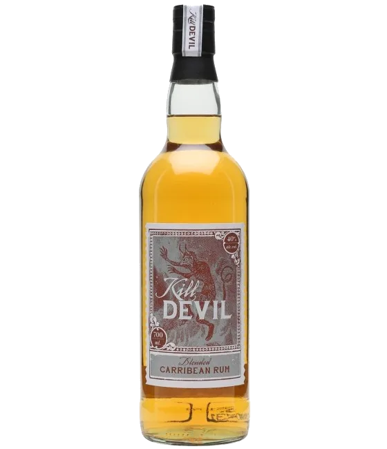 Kill Devil Blended Caribbean Rum, fles bij slijterij t Bockje in Bathmen