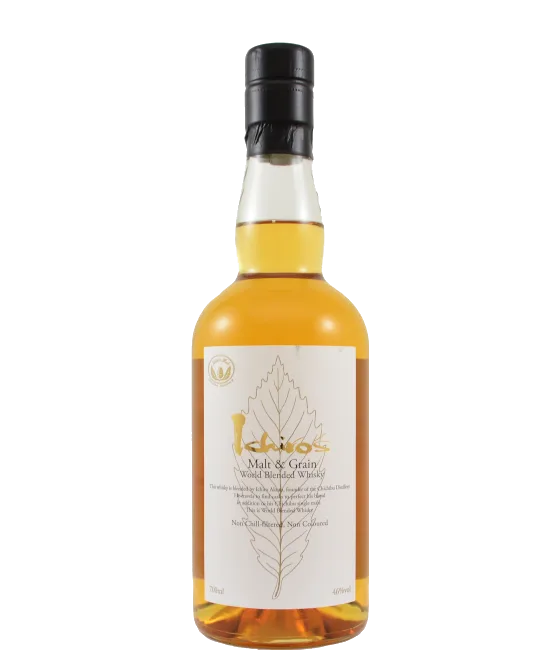 Chichibu Ichiro’s Malt & Grain World Blended Whisky, fles bij slijterij t Bockje in Bathmen