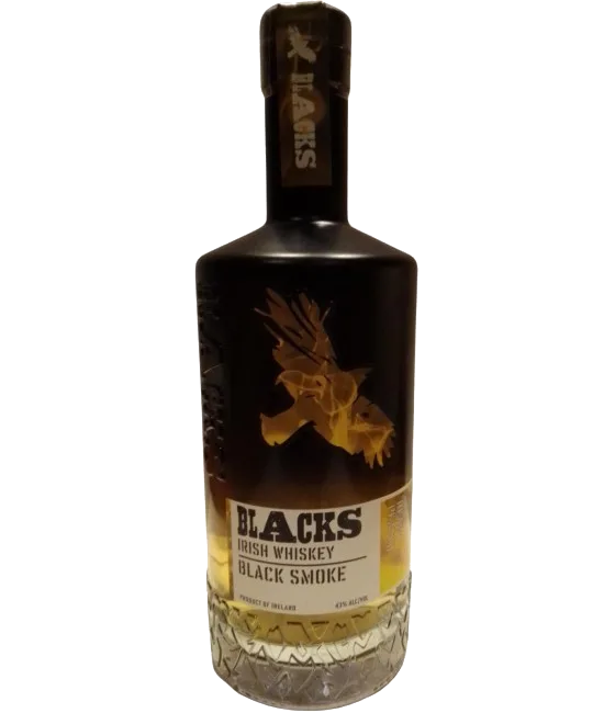 Blacks Black Smoke, fles bij slijterij t Bockje in Bathmen