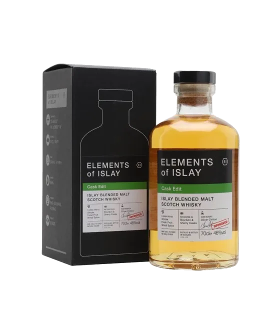 Elements Of Islay Cask Edit, fles bij slijterij t Bockje in Bathmen