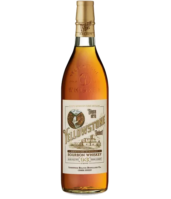 Yellowstone Select Bourbon, fles bij slijterij t Bockje in Bathmen