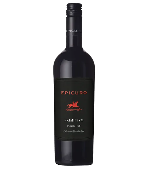 Epicuro Primitivo, fles bij slijterij t Bockje in Bathmen