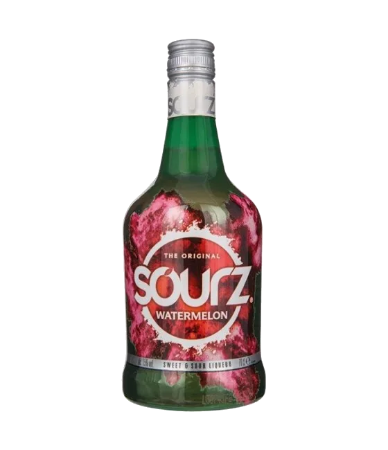 Sourz Watermeloen, fles bij slijterij t Bockje in Bathmen