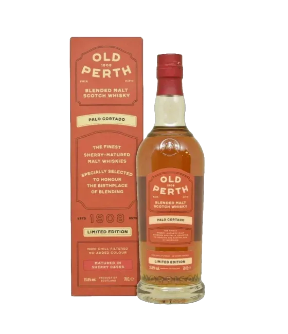 Old Perth Palo Cortado Limited Edition, fles bij slijterij t Bockje in Bathmen