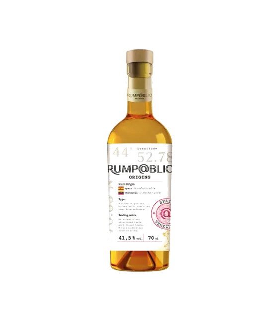 Rump@blic Origins Spain & Venezuela, fles bij slijterij t Bockje in Bathmen