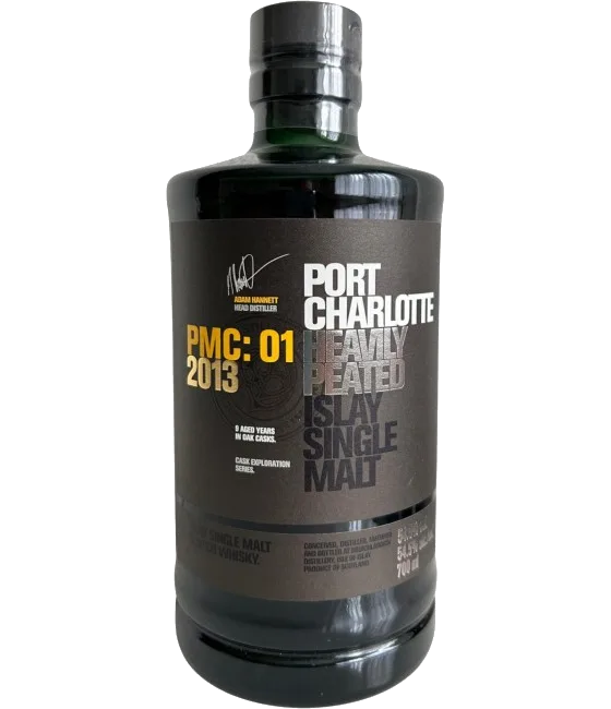 Port Charlotte Heavily Peated 9 Years Old 2013, fles bij slijterij t Bockje in Bathmen