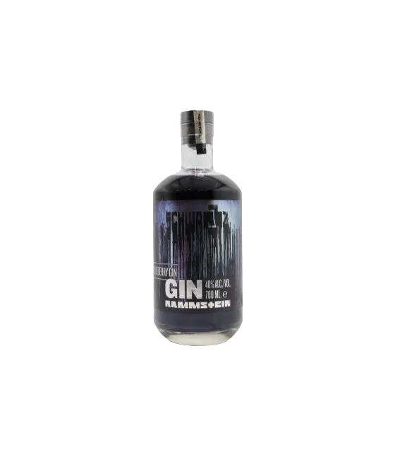 Rammstein Schwarz Gin, fles bij slijterij t Bockje in Bathmen