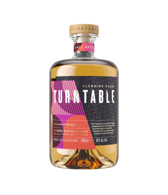 Turntable Bittersweet Symphony, fles bij slijterij t Bockje in Bathmen