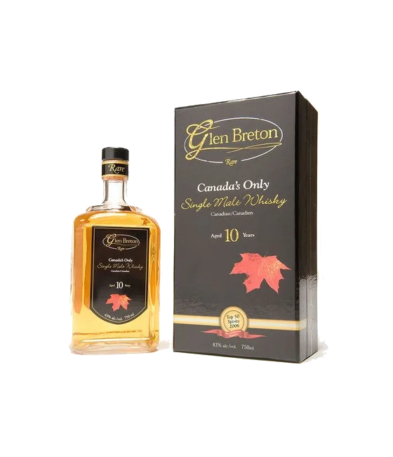 Glen Breton Canada’s Only 10Y, fles bij slijterij t Bockje in Bathmen