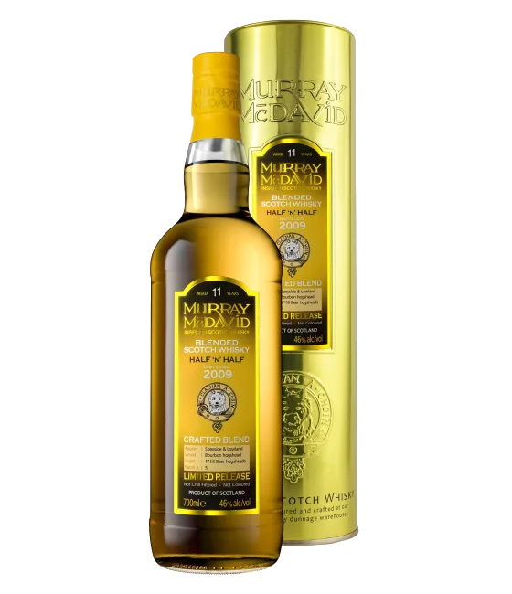 Murray McDavid Crafted Blend Half ‘N’ Half 11Y, fles bij slijterij t Bockje in Bathmen