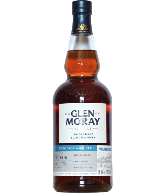 Glen Moray 2015 Warehouse 1, fles bij slijterij t Bockje in Bathmen