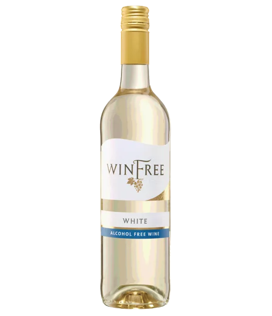 Winfree De-Alcoholized White Wine, fles bij slijterij t Bockje in Bathmen