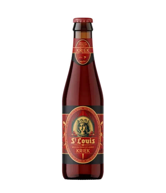 St. Louis Premium Kriek, fles bij slijterij t Bockje in Bathmen
