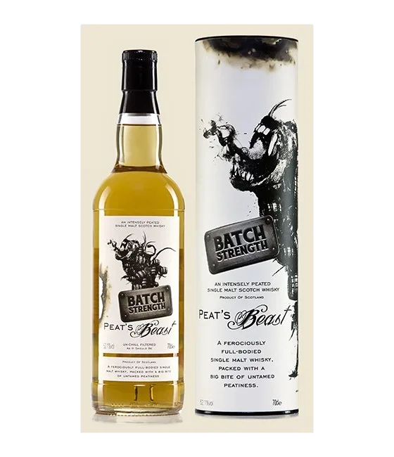 Peat’s Beast Batch Strength, fles bij slijterij t Bockje in Bathmen