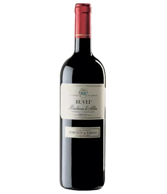 Barbera d’Alba Ruvei, fles bij slijterij t Bockje in Bathmen