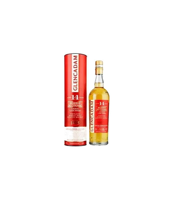 Glencadam 14 Years Old 2006 Cognac Cask, fles bij slijterij t Bockje in Bathmen