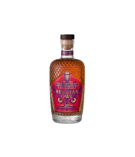 Belgian Owl Special Edition 20th Anniversary, fles bij slijterij t Bockje in Bathmen