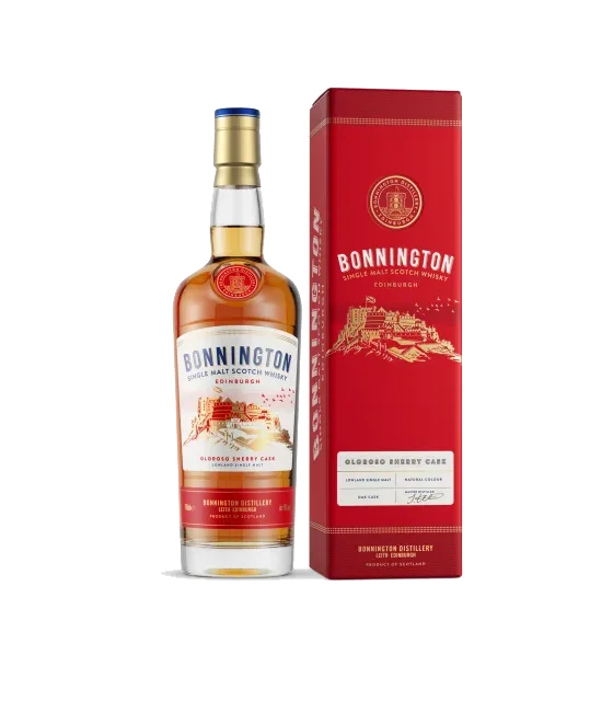 Bonnington Single Malt Oloroso Sherry Cask, fles bij slijterij t Bockje in Bathmen