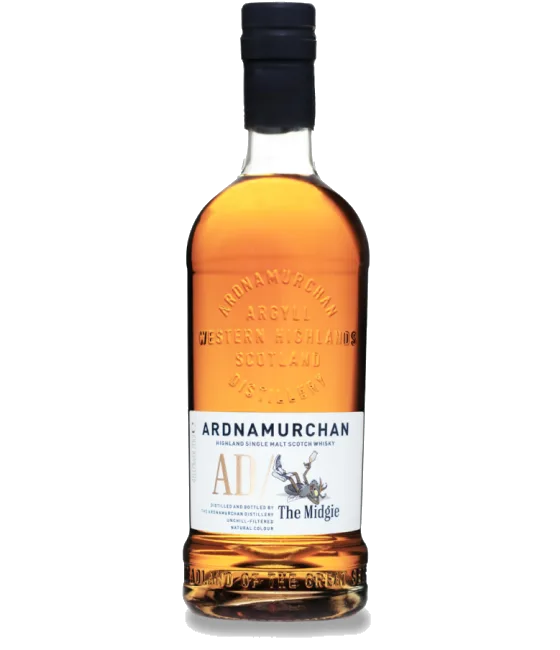 Ardnamurchan AD The Midgie, fles bij slijterij t Bockje in Bathmen