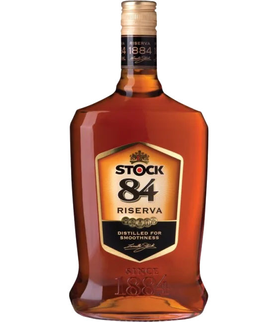 Stock 84 Riserva, fles bij slijterij t Bockje in Bathmen