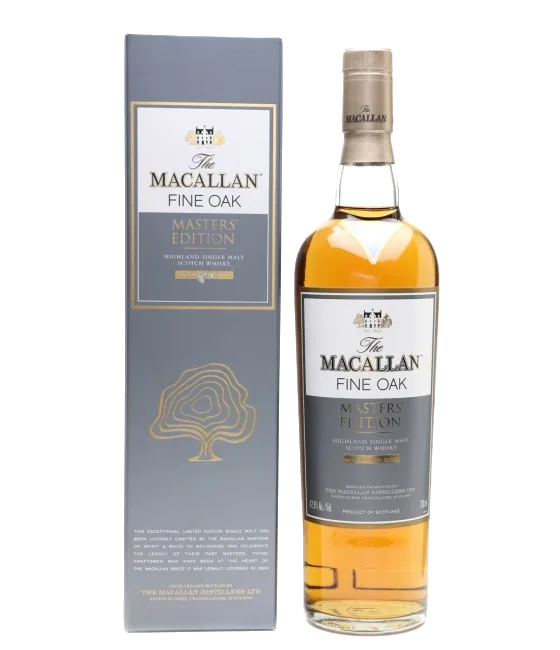 The Macallan Fine Oak Master Edition, fles bij slijterij t Bockje in Bathmen