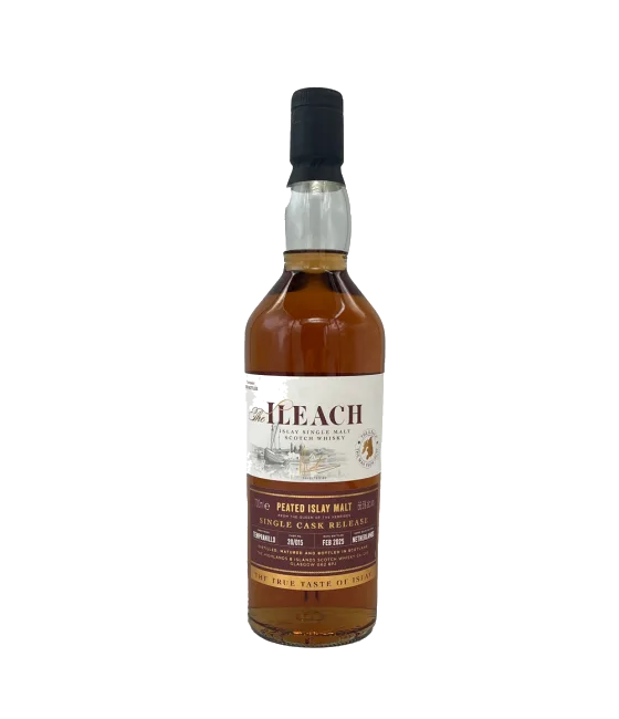 Ileach Single Cask Tempranillo Finish #20/015, fles bij slijterij t Bockje in Bathmen