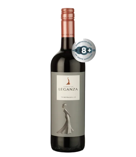 Condesa de Leganza Tempranillo, fles bij slijterij t Bockje in Bathmen