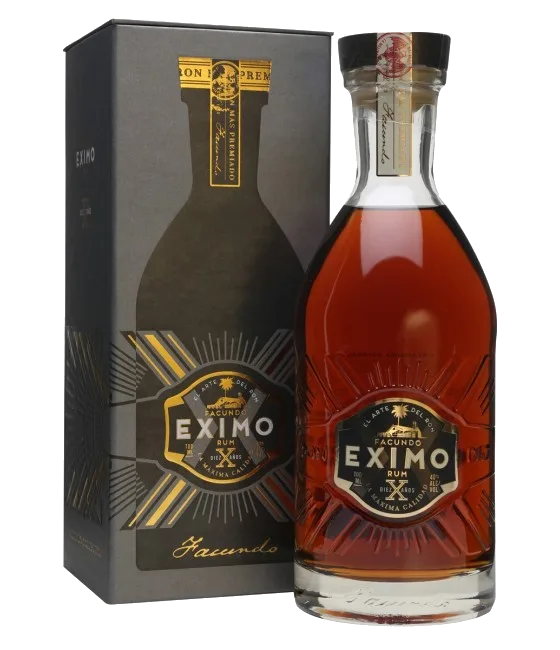 Bacardi Facundo Eximo 10 Years Old, fles bij slijterij t Bockje in Bathmen