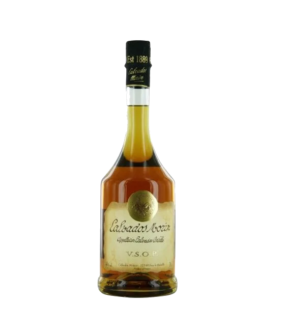 Morin Calvados VSOP, fles bij slijterij t Bockje in Bathmen