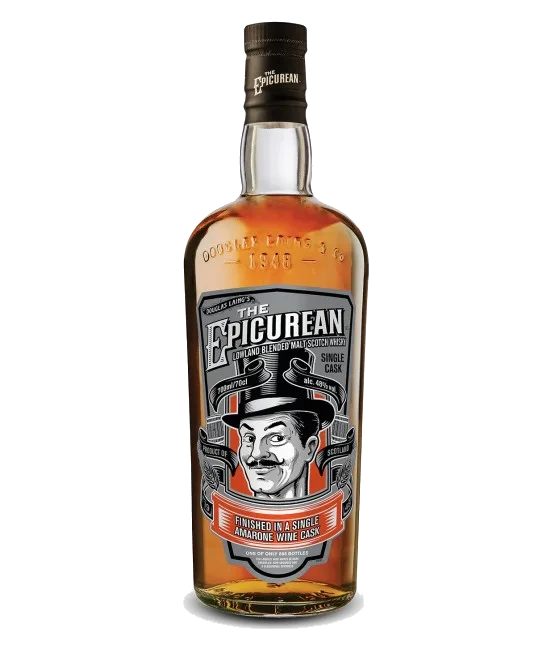 The Epicurean Amarone Wood Finish Series, fles bij slijterij t Bockje in Bathmen