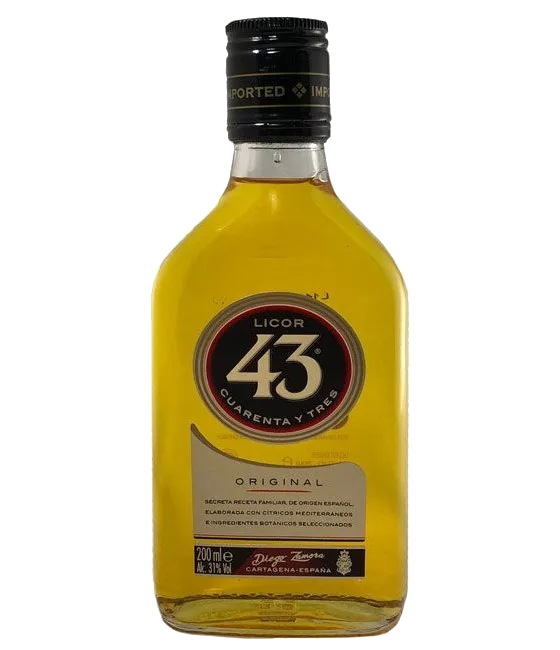 Licor 43 20 cl, fles bij slijterij t Bockje in Bathmen