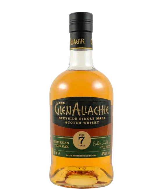 Glenallachie 7 Years Old Virgin Oak Series Hungarian Oak Finish, fles bij slijterij t Bockje in Bathmen