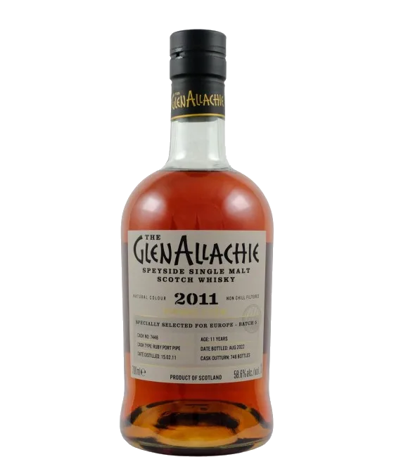 Glenallachie 2011 Single Cask, fles bij slijterij t Bockje in Bathmen
