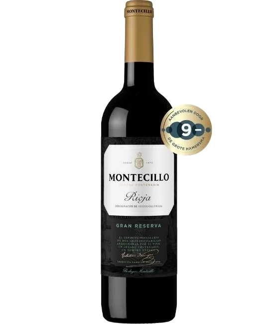 Montecillo Rioja Gran Reserva, fles bij slijterij t Bockje in Bathmen
