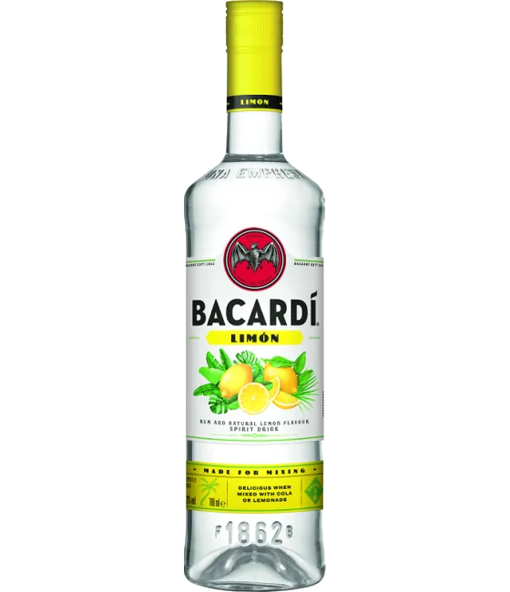 Bacardi Limón, fles bij slijterij t Bockje in Bathmen