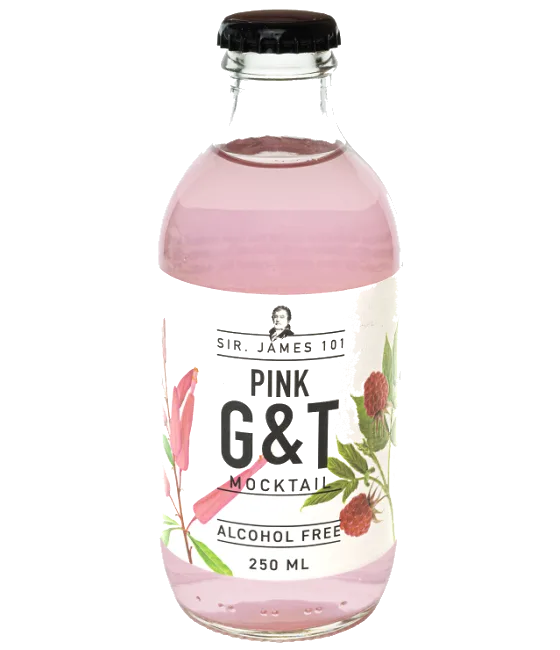 Sir. James 101 Pink G&T, fles bij slijterij t Bockje in Bathmen
