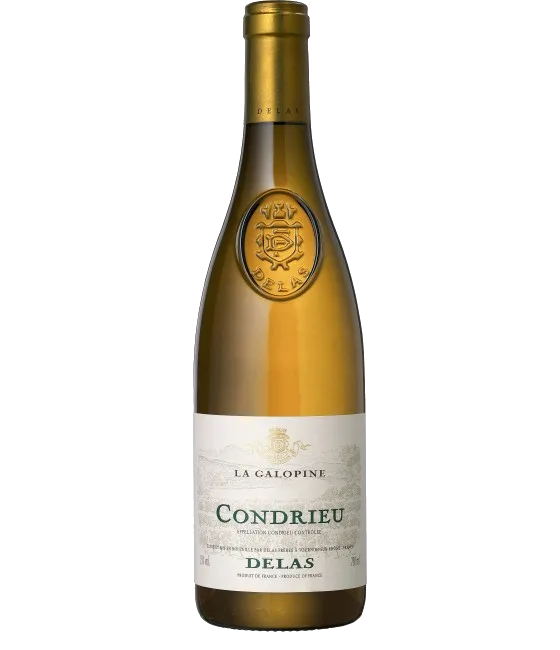 Delas Frères Condrieu ‘La Galopine’, fles bij slijterij t Bockje in Bathmen