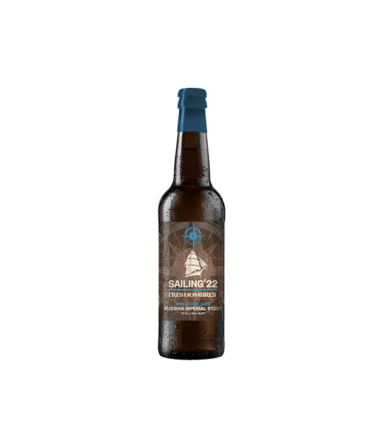 Berging Brouwerij Sailing’22 Rum Barrel Aged Russian Imperial Stout, fles bij slijterij t Bockje in Bathmen