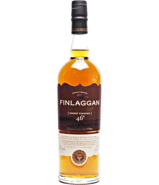 Finlaggan Sherry Finished 2021, fles bij slijterij t Bockje in Bathmen