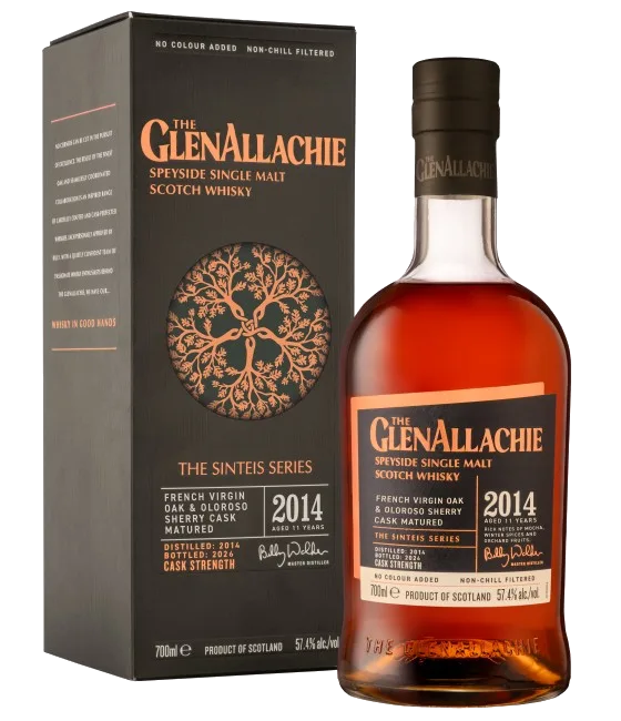 GlenAllachie Sinteis Series Part III 11 Years Old 2014, fles bij slijterij t Bockje in Bathmen