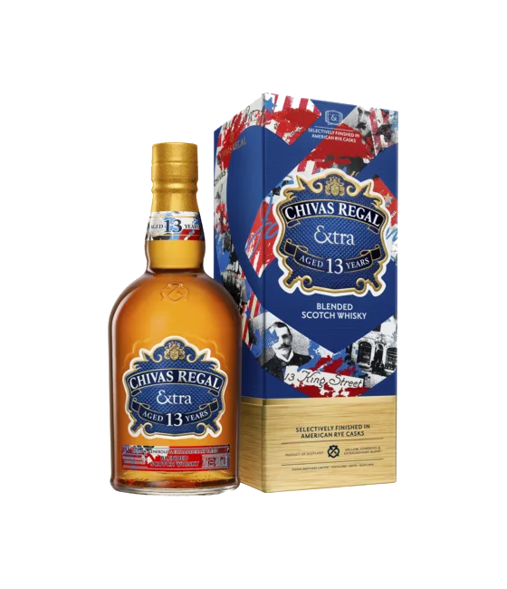 Chivas Regal 13 Years Old Extra Rye Cask, fles bij slijterij t Bockje in Bathmen