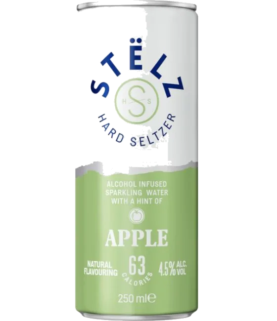 Stëlz Apple, fles bij slijterij t Bockje in Bathmen