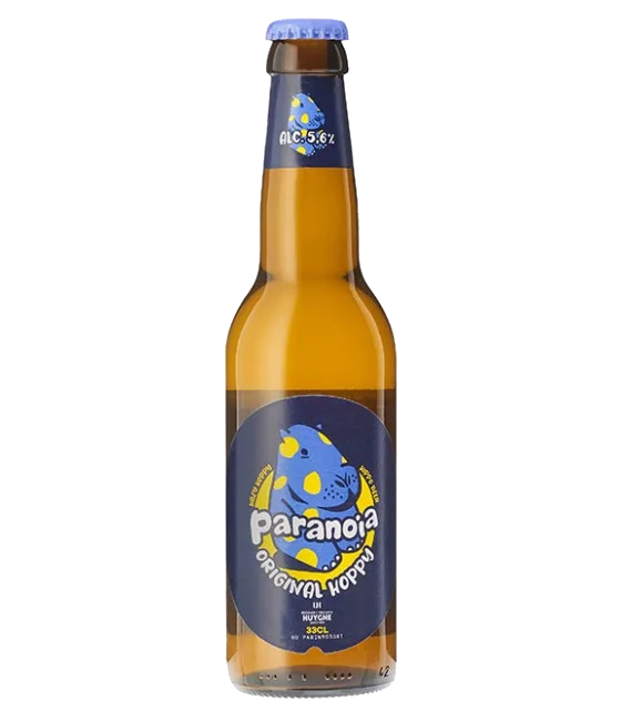 Brouwerij Huyghe Paranoia Original Hoppy, fles bij slijterij t Bockje in Bathmen