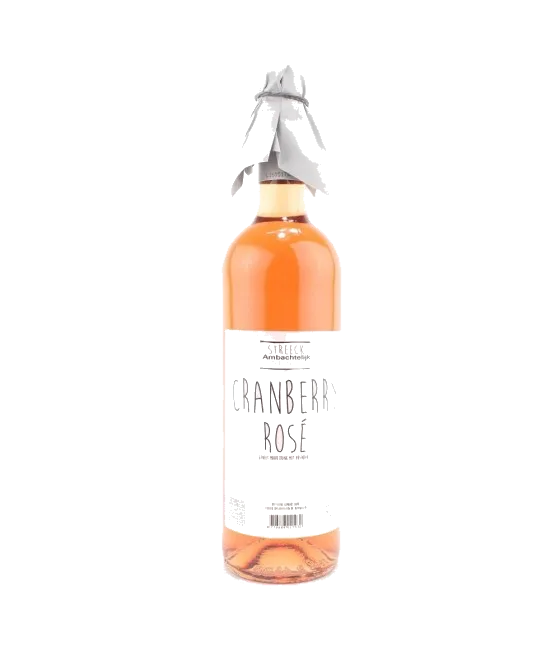 Streeck Ambachtelijk Cranberry Rose, fles bij slijterij t Bockje in Bathmen