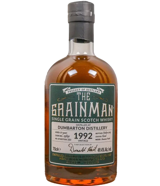 The Grainman 1992 Dumbarton, fles bij slijterij t Bockje in Bathmen