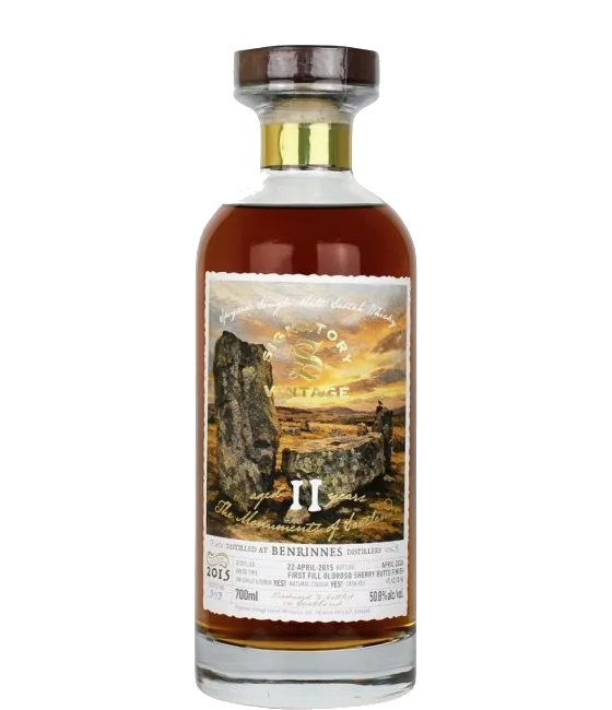 Signatory Vintage The Monuments of Scotland Benrinnes 11Y, fles bij slijterij t Bockje in Bathmen