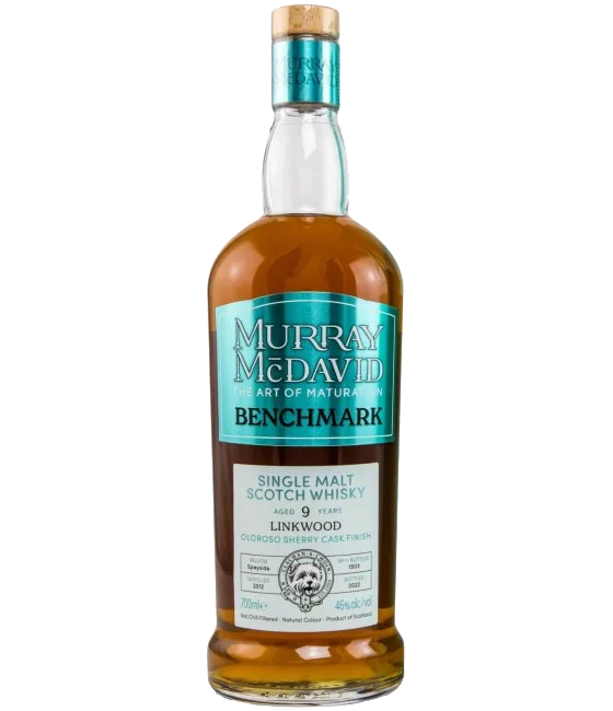 Murray McDavid Benchmark Linkwood 9Y, fles bij slijterij t Bockje in Bathmen