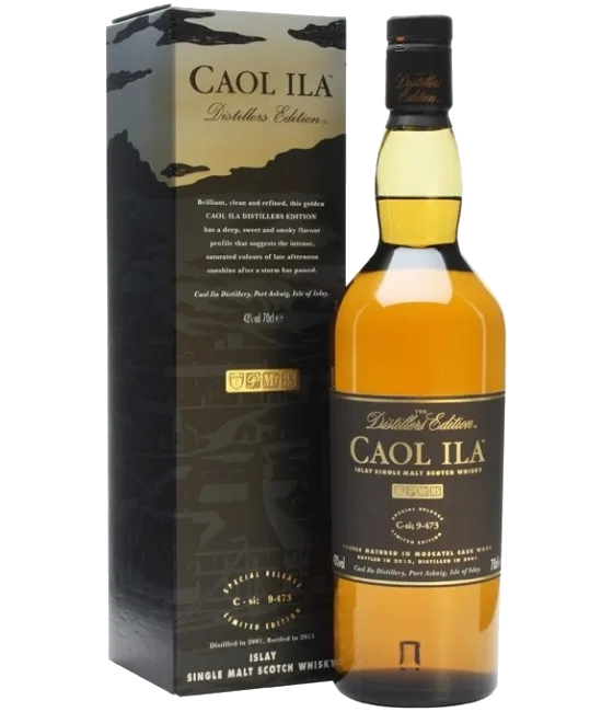 CAOL ILA Distillers Edition Vintage 2001, fles bij slijterij t Bockje in Bathmen