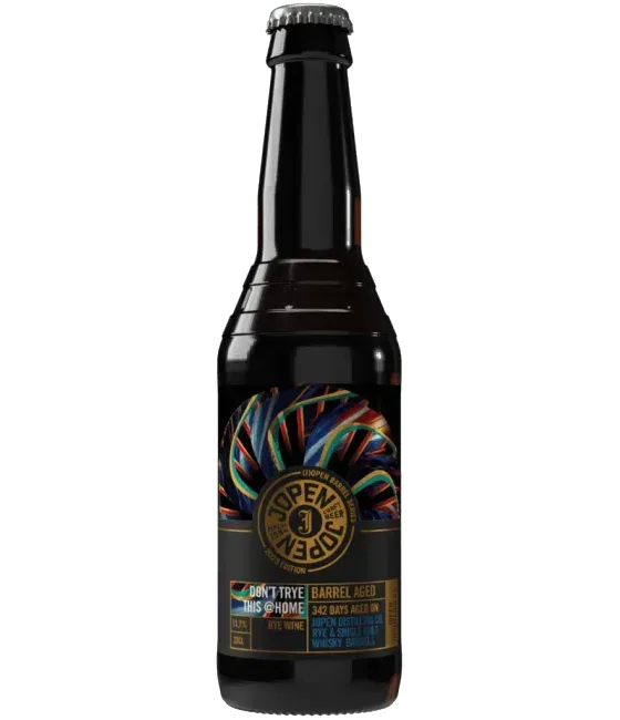 Jopen Barrel Aged Don’t TRye This @Home BA Rye & Single Malt Whisky, fles bij slijterij t Bockje in Bathmen